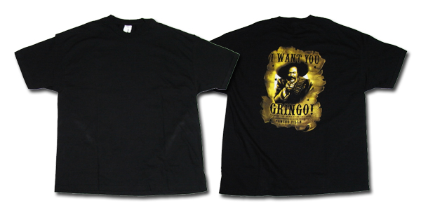 i want you gringo t-shirt