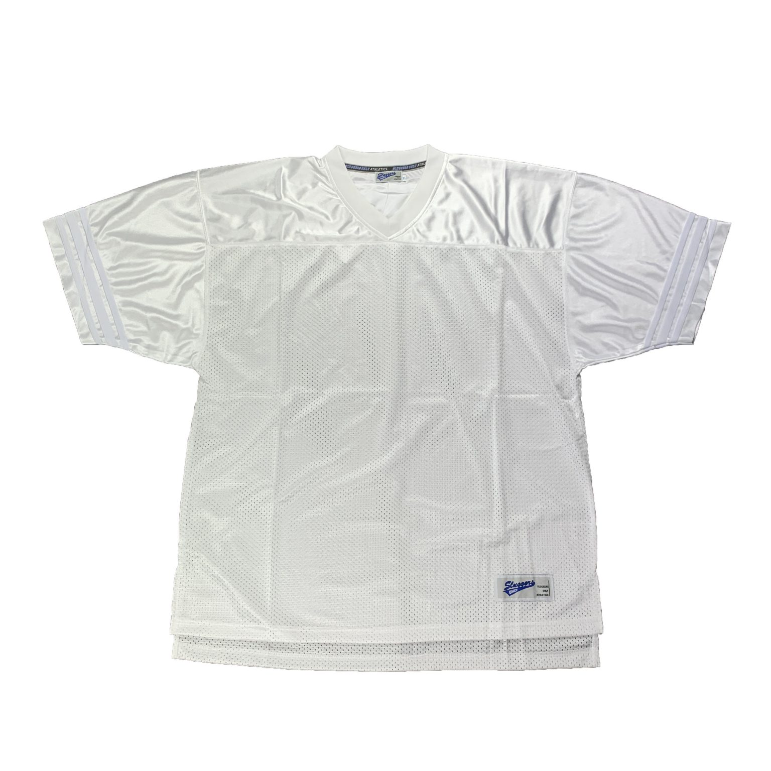 【フットボールシャツ】ホワイト 白 プレーン 無地 ビッグサイズ フットボールシャツ(basket shirt plain big size
