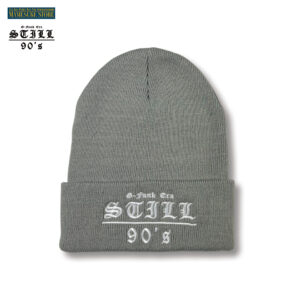 still90s_logo_beanie_knit_cap_gray