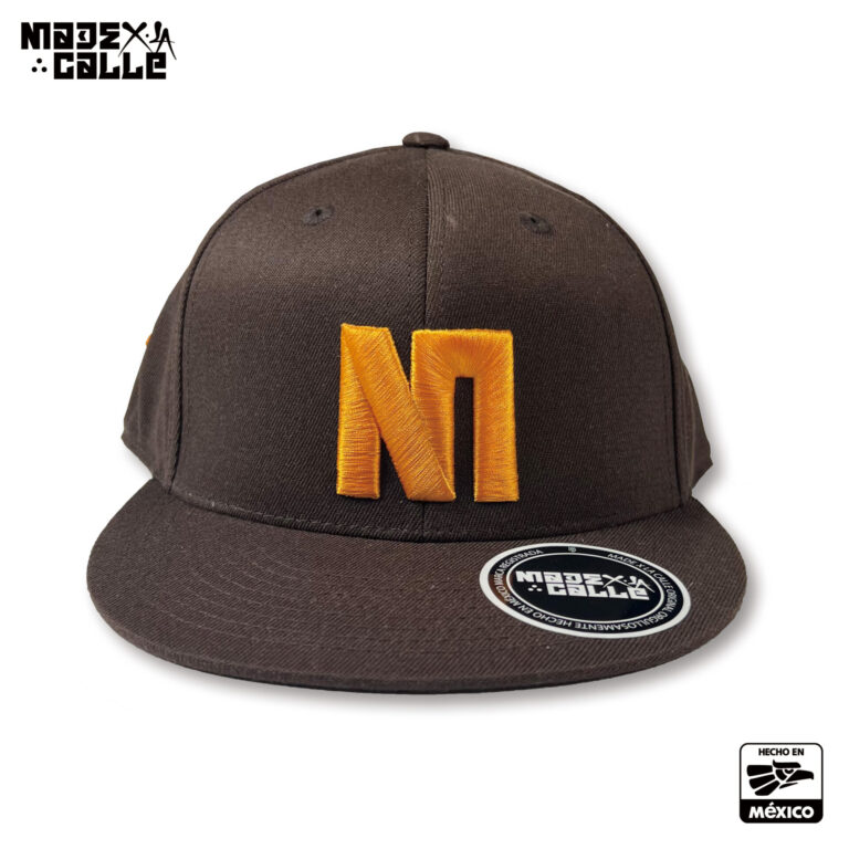 madexlacalle_logo_cap_brown