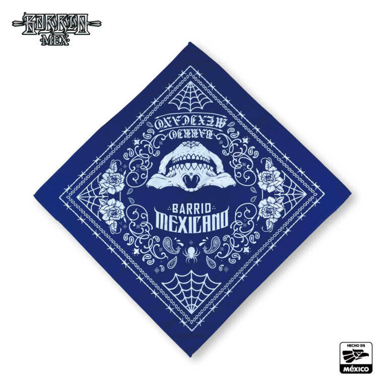 barrio_mexicano_bandana_blue