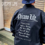 chicanolife_title_logo_coach jacket_black