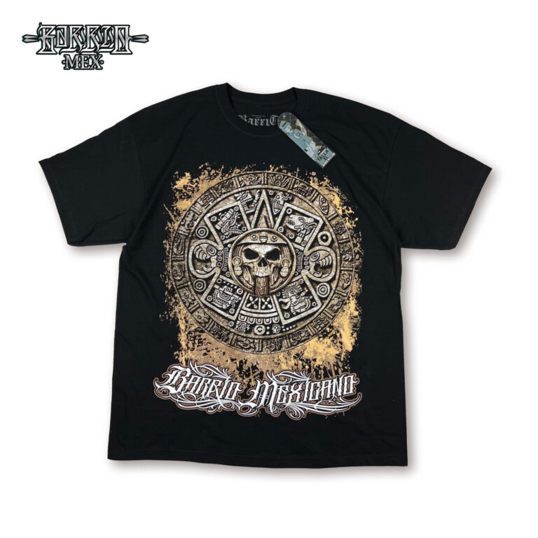 barrio_mexicano_azteca_ss_tshirt_black