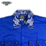 barrio_mexicano_bandana_ss_wolk_shirt_blue