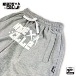 madexlacalle_big_logo_half_sweat_pants_gray
