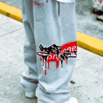 yonerone_paint_sweat_pants_gray