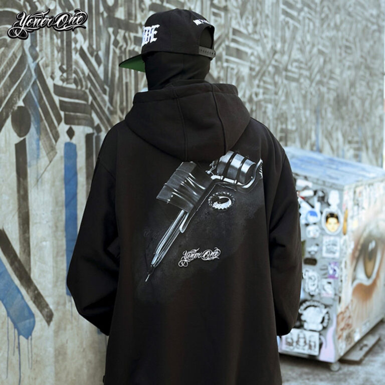 yonerone_tattoo_machine_hoodie_black
