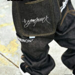 yonerone_denim_pants_black