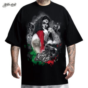 yonerone_calavera_ss_tshirt_black