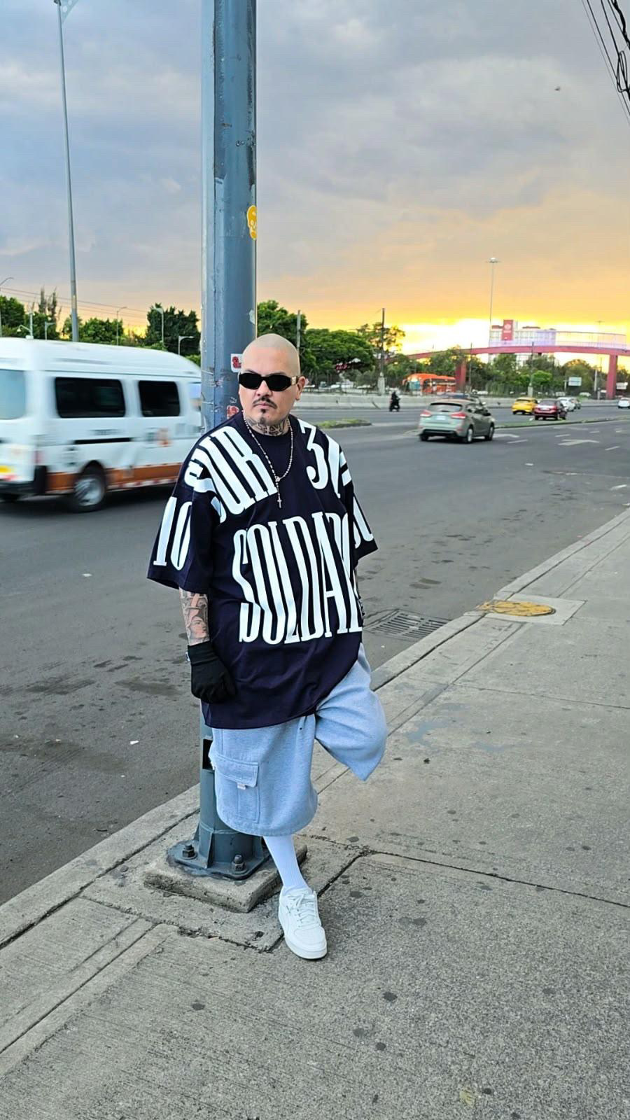 madexlacalle_soldado_ss_gangsta t_shirt_navy