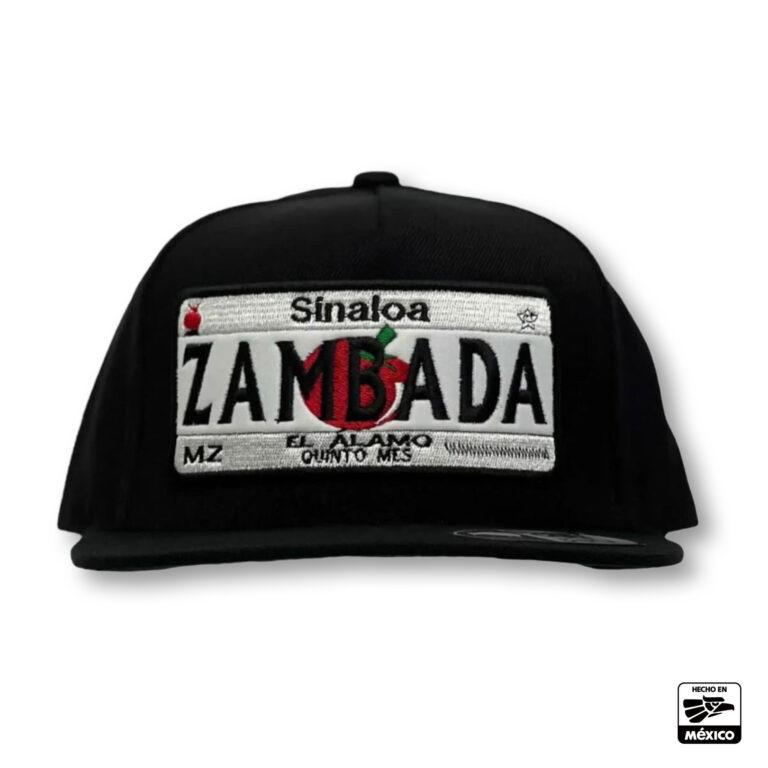 sinaloazambada_snapback_cap_black